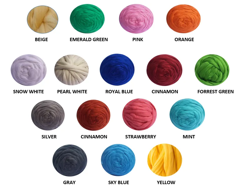 Super Chunky 100% Merino Wool Yarn