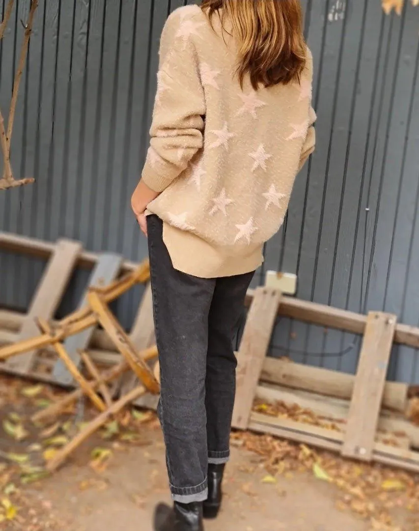 Sweater Star Camel 30% de Dcto.
