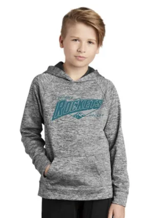 Tacoma Rockets Youth Electric Fleece Hooded Pullover
