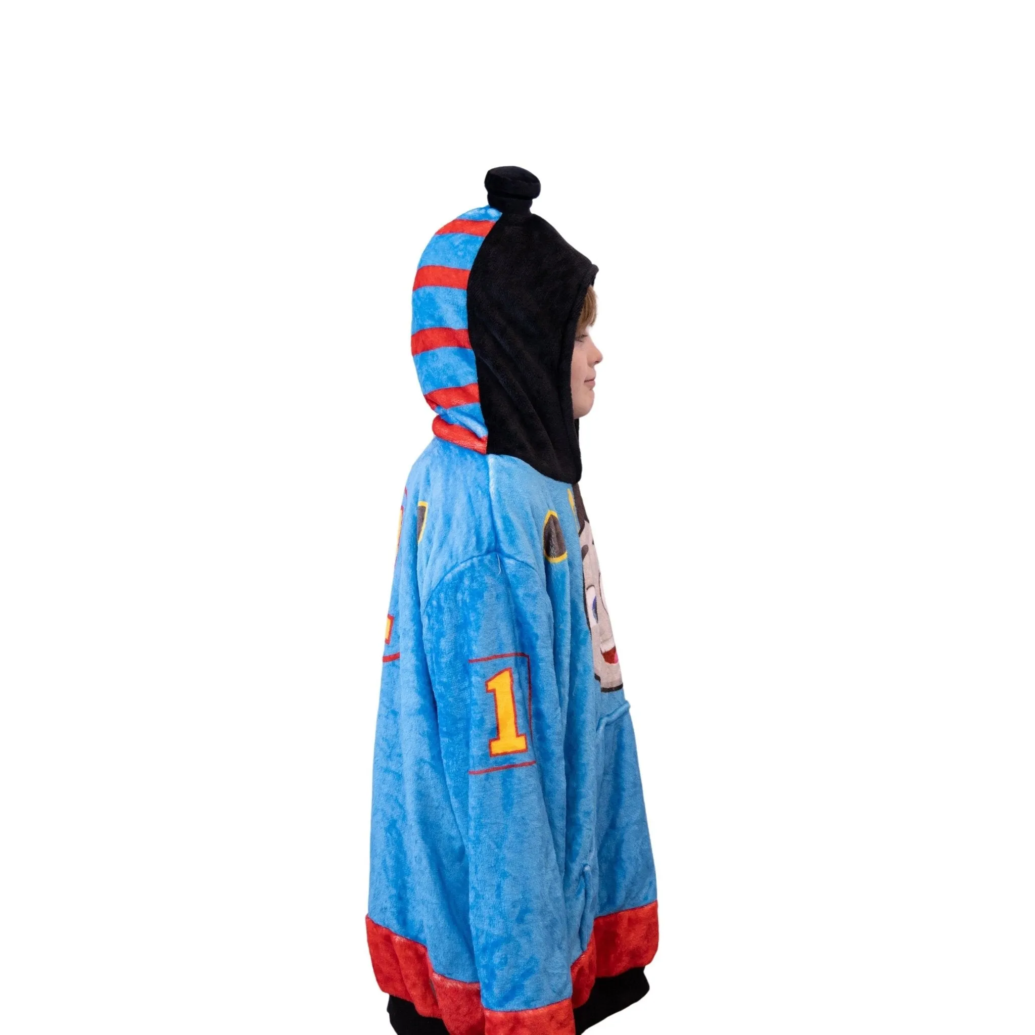 Thomas the Tank Engine Kids Snugible | Blanket Hoodie & Pillow