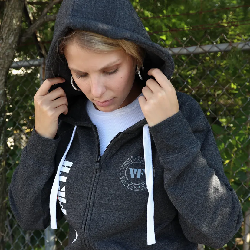 Vic Firth Zip Up Logo Hoodie