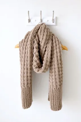Weekend Brunch Scarf (Knit)