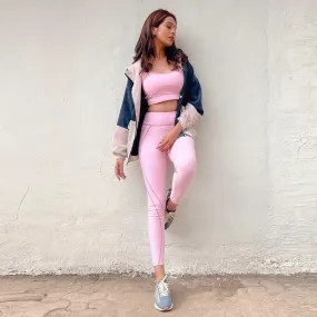 werk it set ( full length ) - cotton candy pink
