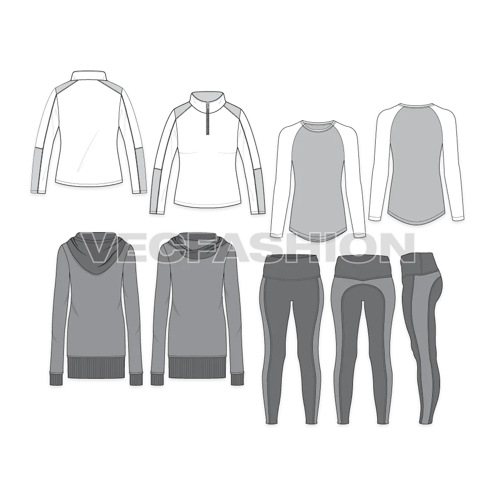 Women's Running Clothing Set